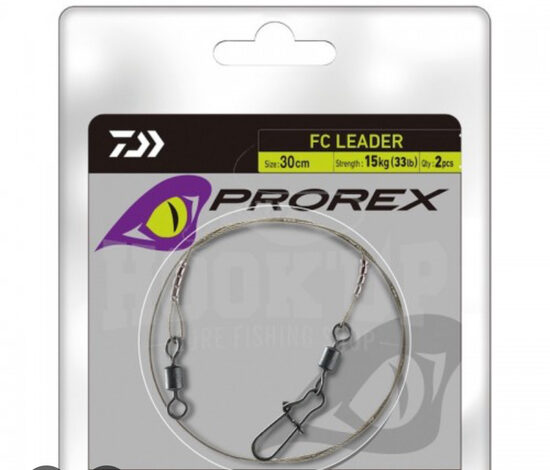 Daiwa Propex FC leader (flurokarbona big bait pavadas)